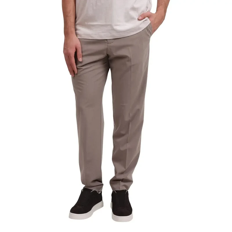 Armani Exchange Noir Pantalon automne-hiver avec poches zippées et boutonnées