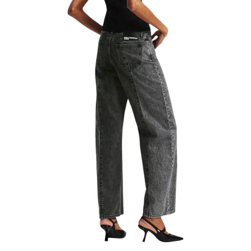 Karl Lagerfeld Women Jeans en coton noir