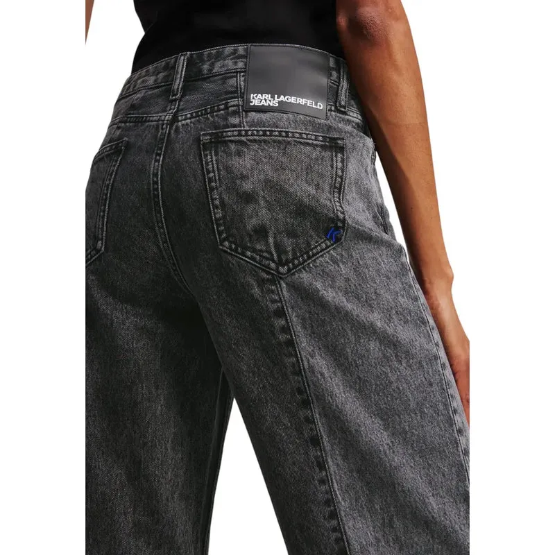 Karl Lagerfeld Women Jeans en coton noir