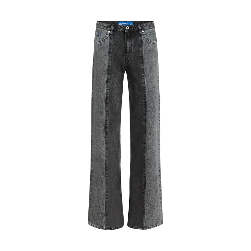 Karl Lagerfeld Women Jeans en coton noir