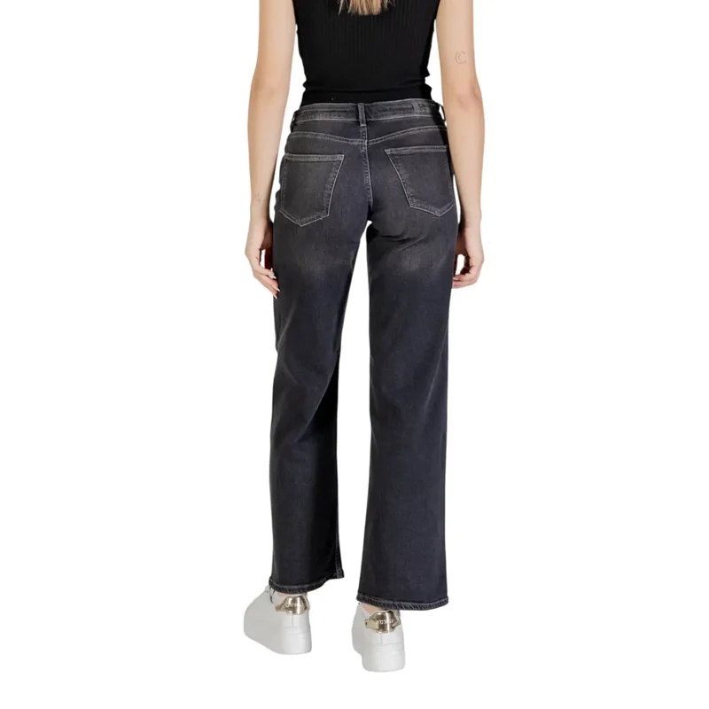Only Women Spring Summer Black Cotton Elastane Jeans