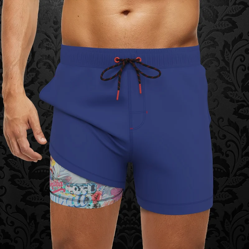 MAILLOT DE BAIN | SOLIDA, Indigo