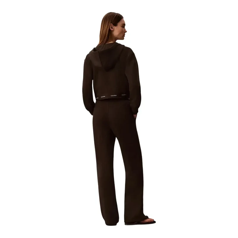Pantalon en coton marron pour femmes Calvin Klein Jeans