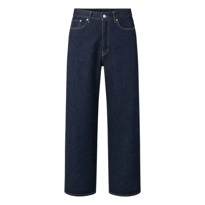 Jean pour homme Levi's, bleu, classique, coton, fermeture éclair et boutons