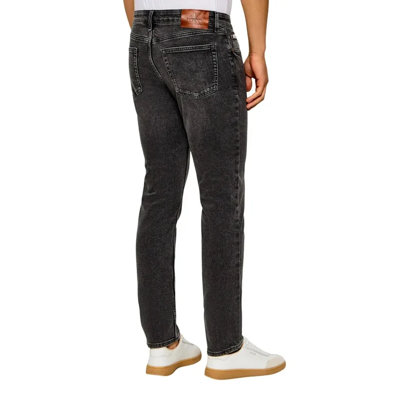 Jean pour homme Calvin Klein Jeans en coton beige, coupe classique