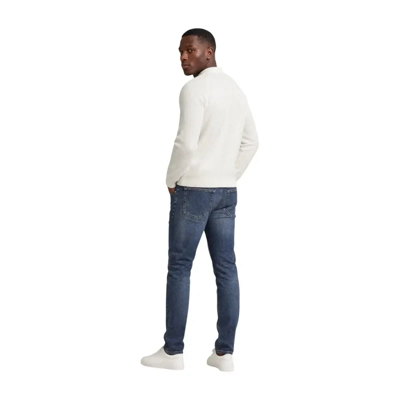 Tommy Hilfiger Jeans Slim Scanton Bleus en Coton pour Homme