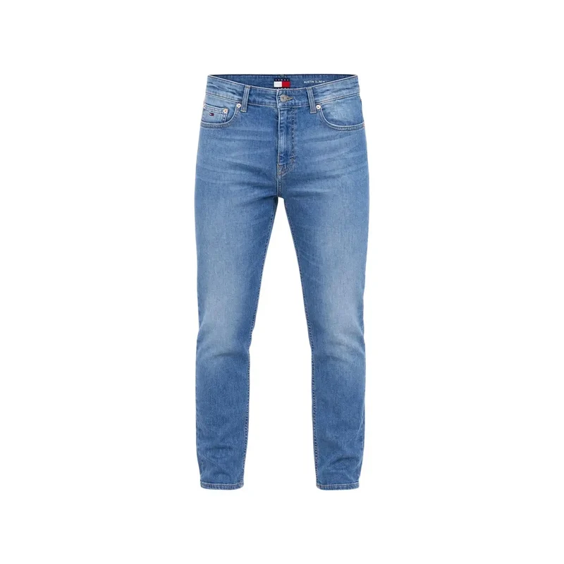 Jean pour homme Tommy Hilfiger Austin Slim fuselé en coton bleu