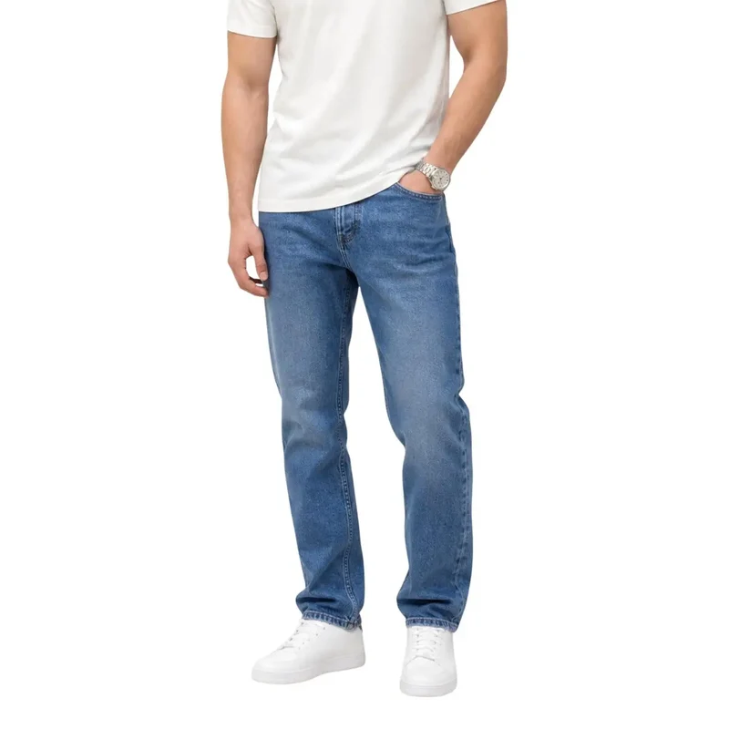 Jeans pour hommes Tommy Hilfiger, bleu, coton biologique, coupe slim