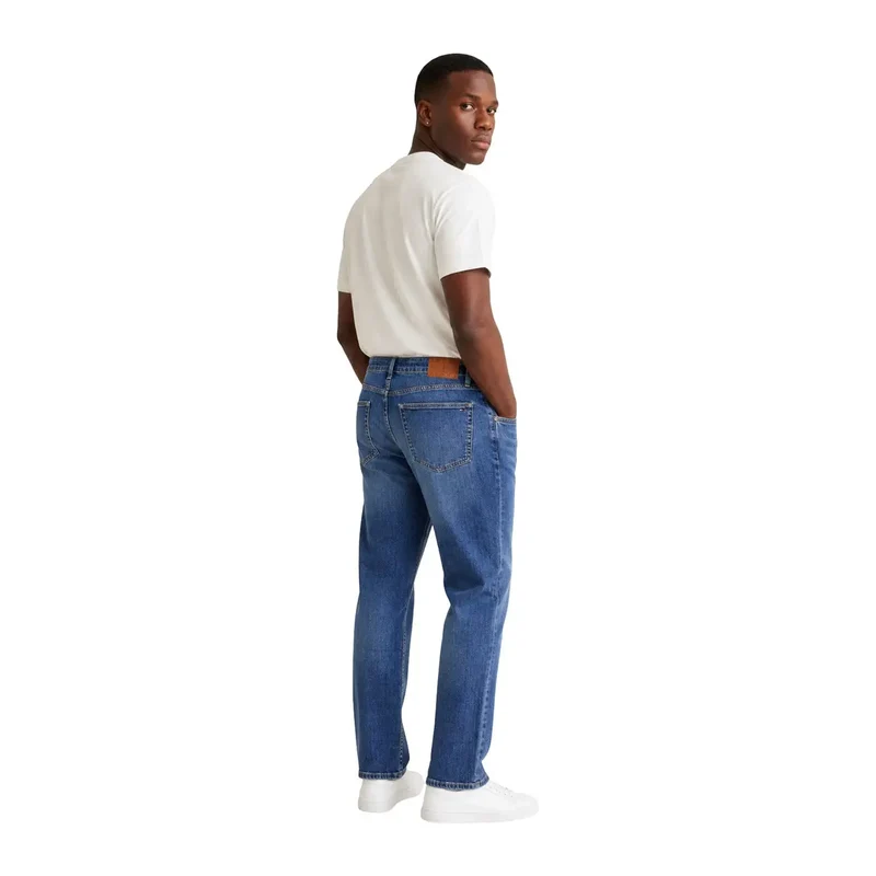 Pantalon pour homme Tommy Hilfiger, Ryan, coupe droite ajustée, bleu, taille 30