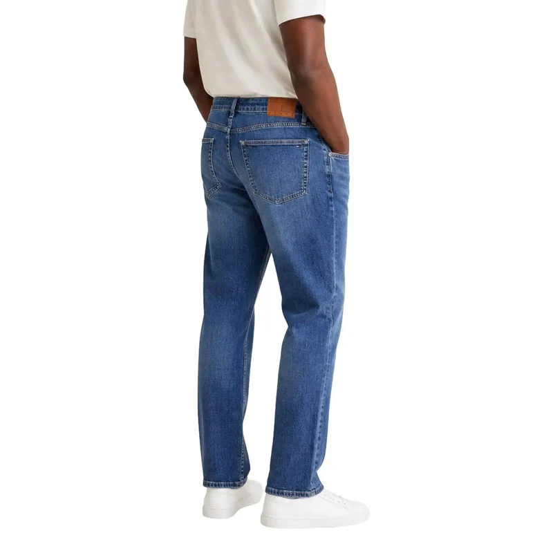 Pantalon pour homme Tommy Hilfiger, Ryan, coupe droite ajustée, bleu, taille 30