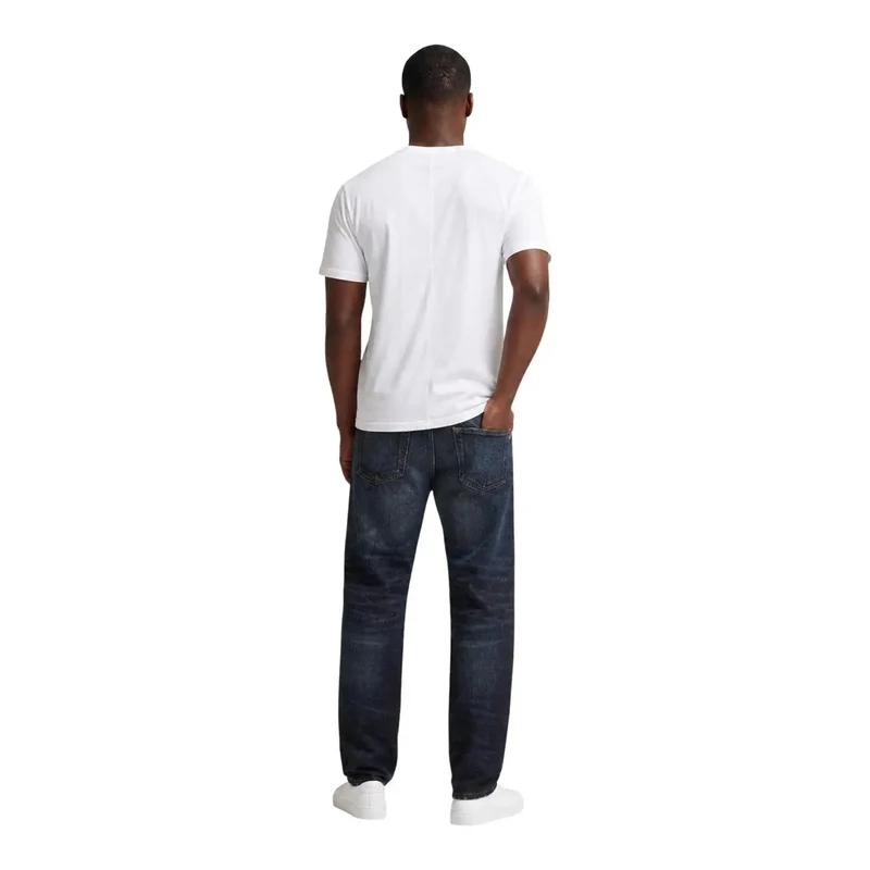 Jean Calvin Klein Jeans pour homme, jean en denim de coton bleu, automne et hiver