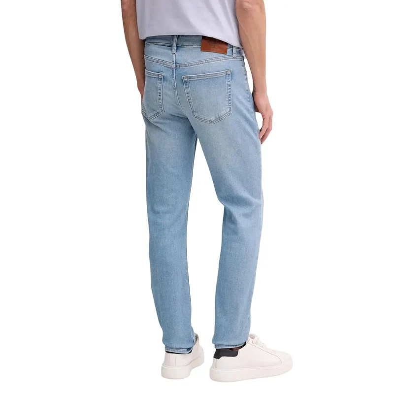 Jeans Calvin Klein Homme en coton denim bleu, coupe régulière