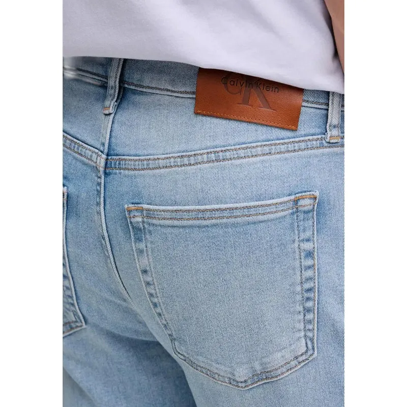 Jeans Calvin Klein Homme en coton denim bleu, coupe régulière