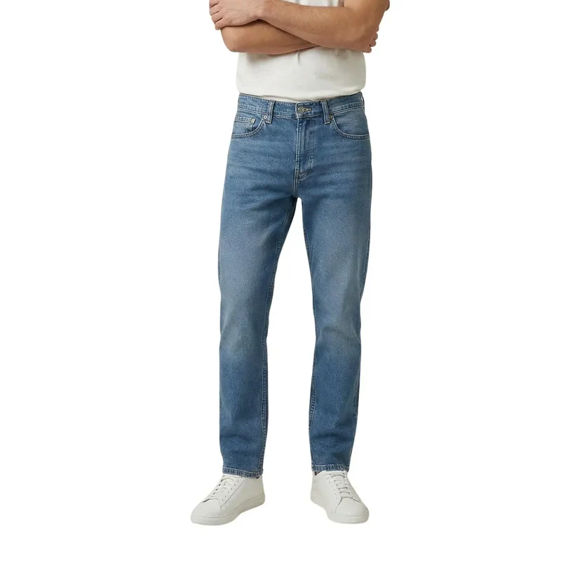 Jean pour hommes Levi's en denim bleu, coton stretch, coupe slim ajustée 04511