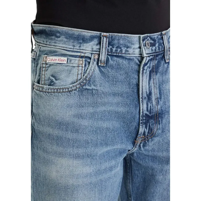 Jeans pour hommes Calvin Klein Jeans bleu classique 100 % coton