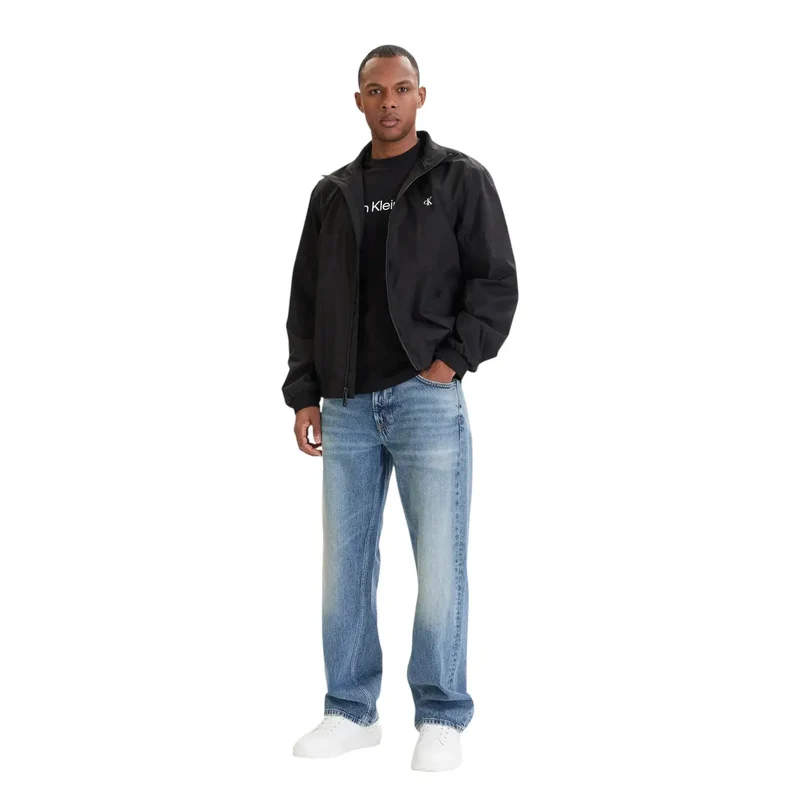 Jeans pour hommes Calvin Klein Jeans bleu classique 100 % coton
