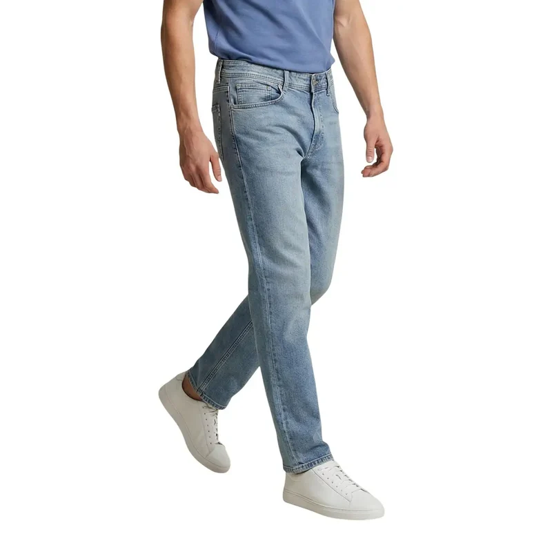 Jean pour homme Replay bleu clair, coupe slim classique, en coton stretch