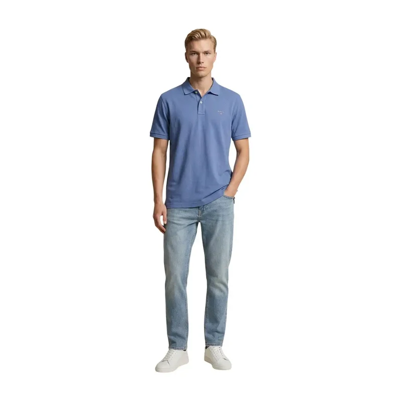 Jean pour homme Replay bleu clair, coupe slim classique, en coton stretch