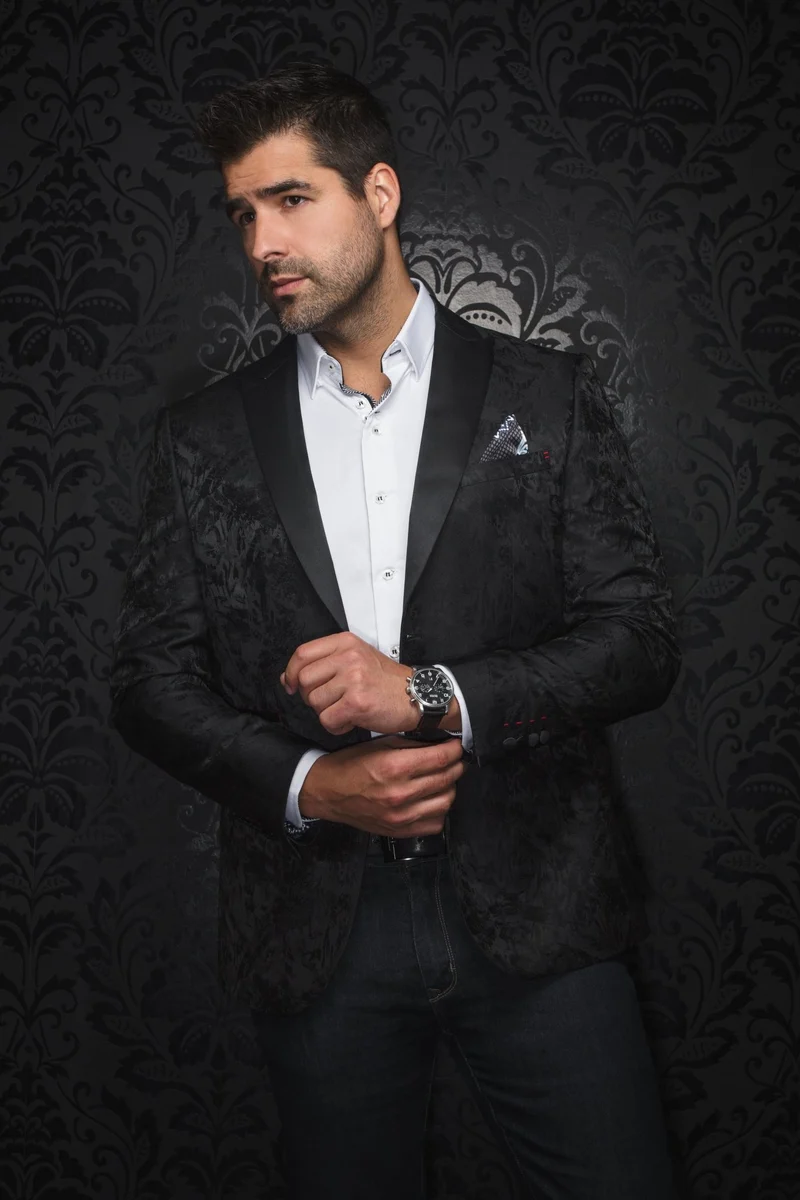 VESTON | DAMON, Black
