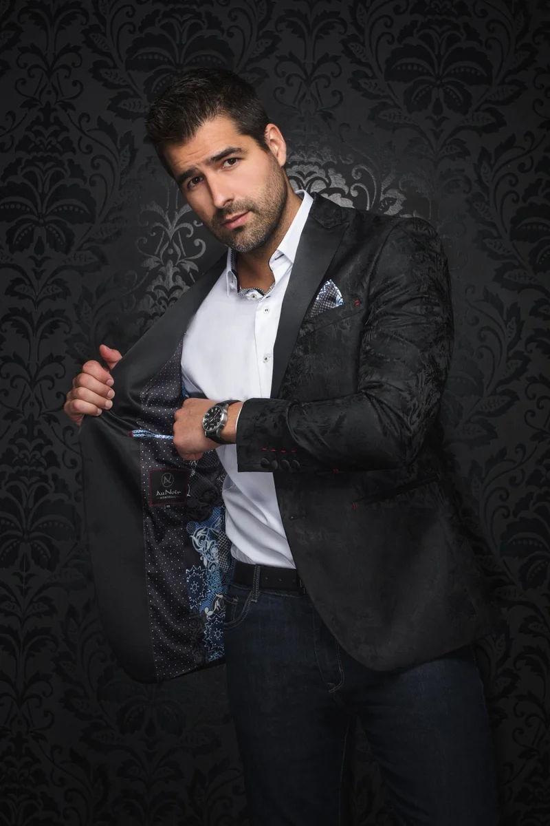VESTON | DAMON, Black