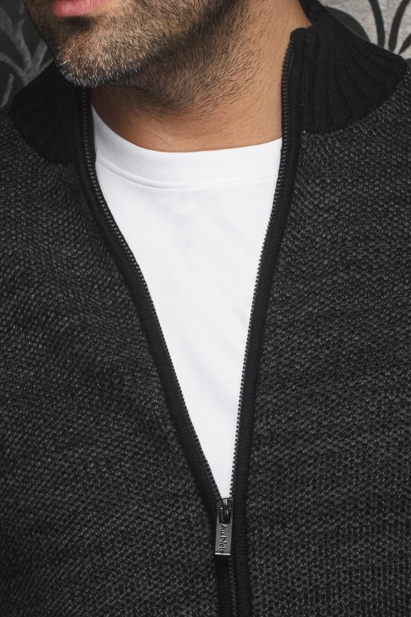 CHANDAIL EN LAINE MÉRINOS | KOSKI, black