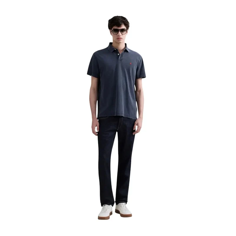 Replay Homme Jean Bleu Fermeture Éclair Bouton M1008J.000 Printemps Été