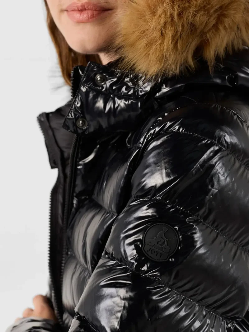 Doudoune déperlante JOTT Luxe Laquée - Noir
