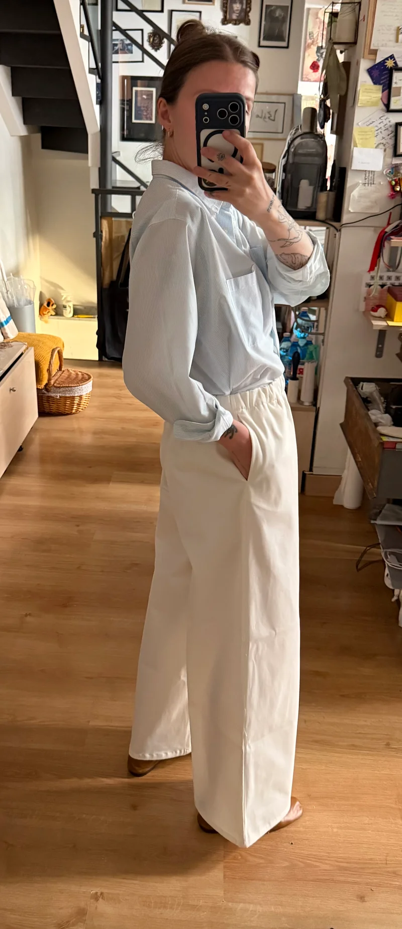Pantalon blanc Lowry
