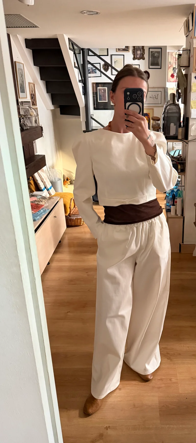 Pantalon blanc Lowry