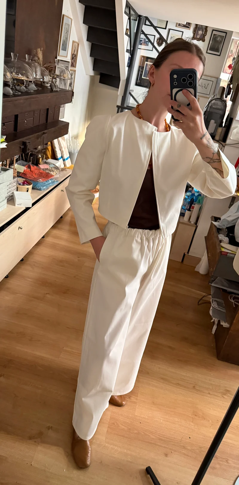 Pantalon blanc Lowry