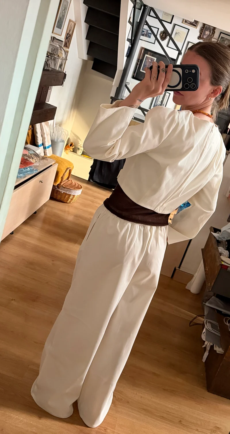 Pantalon blanc Lowry