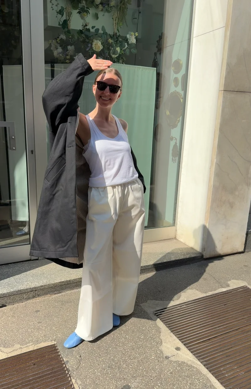 Pantalon blanc Lowry