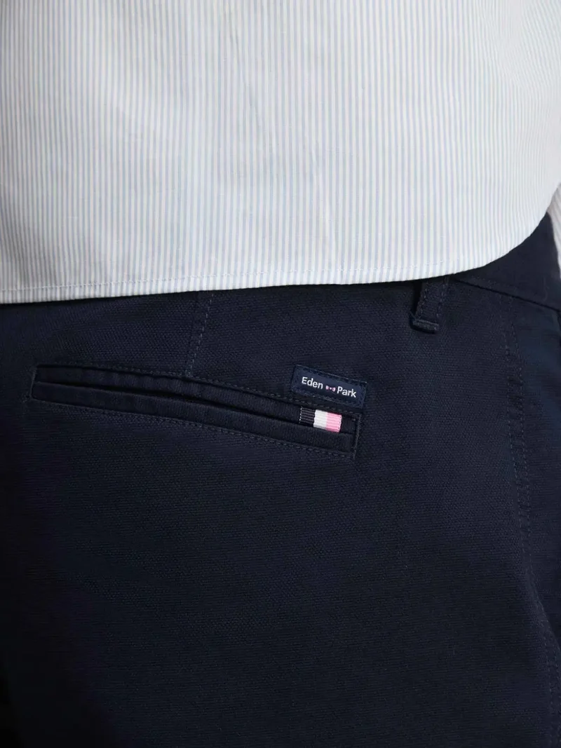 Pantalon chino Eden Park marine