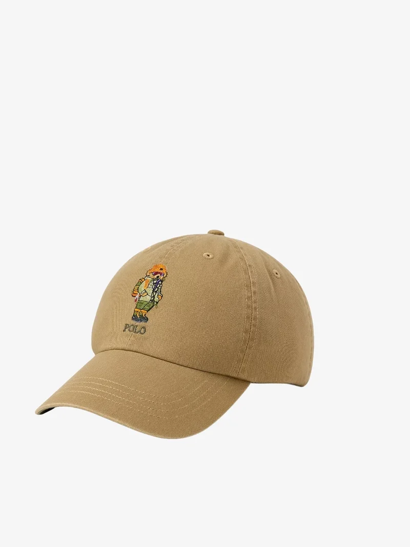 Casquette Bear Ralph Lauren beige