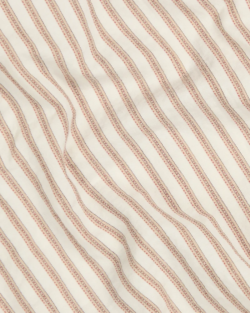 Chemise Calvi beige à rayures