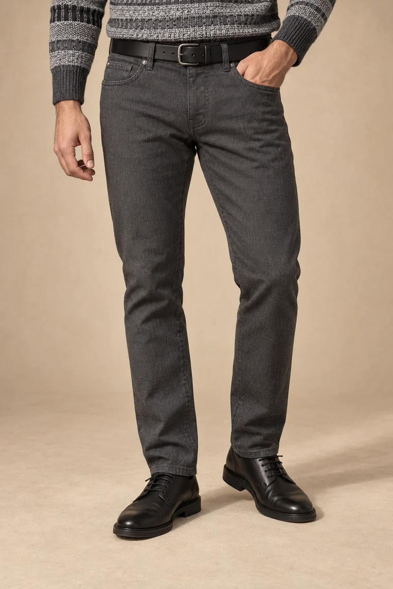 Le pantalon extensible style chino
