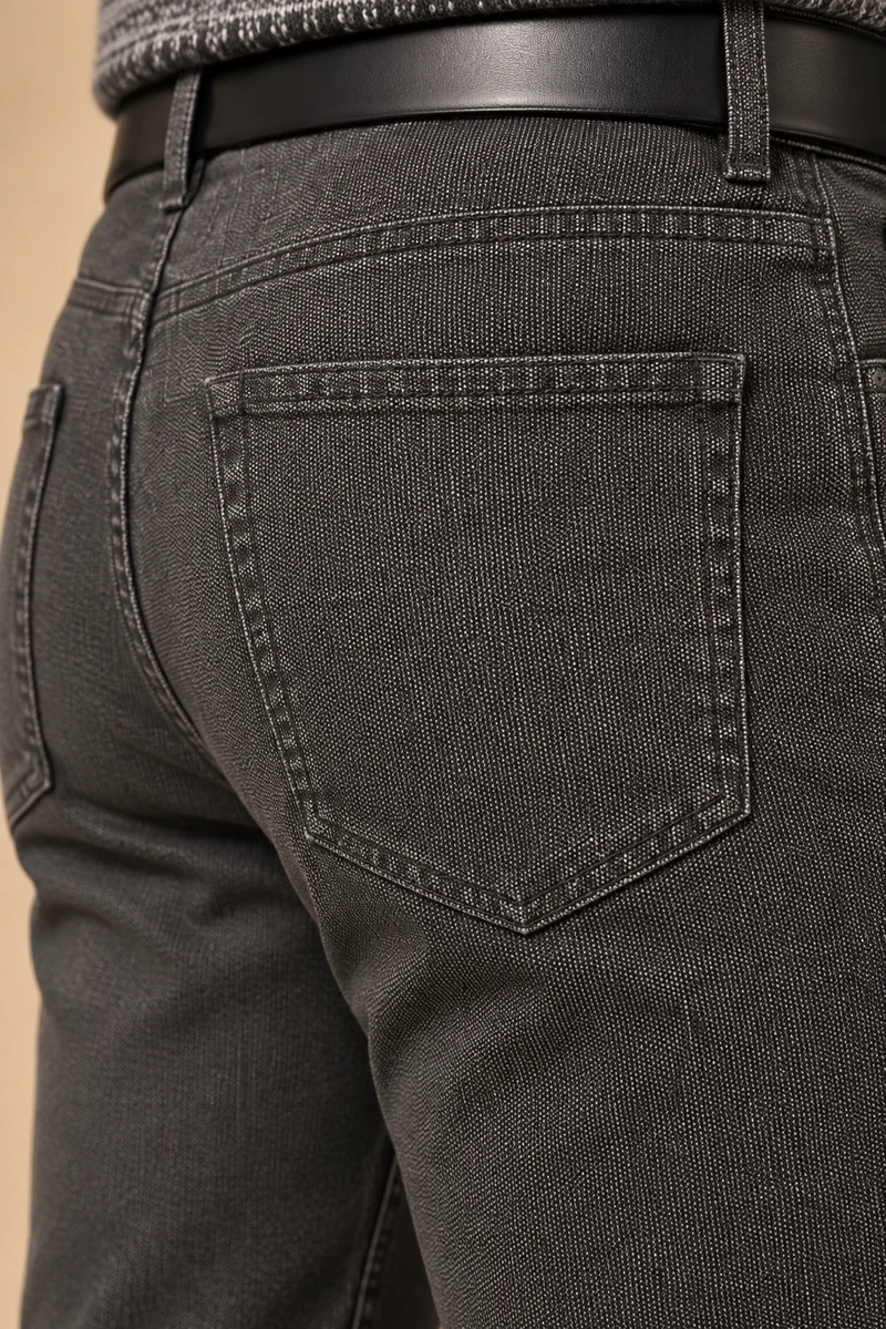 Le pantalon extensible style chino