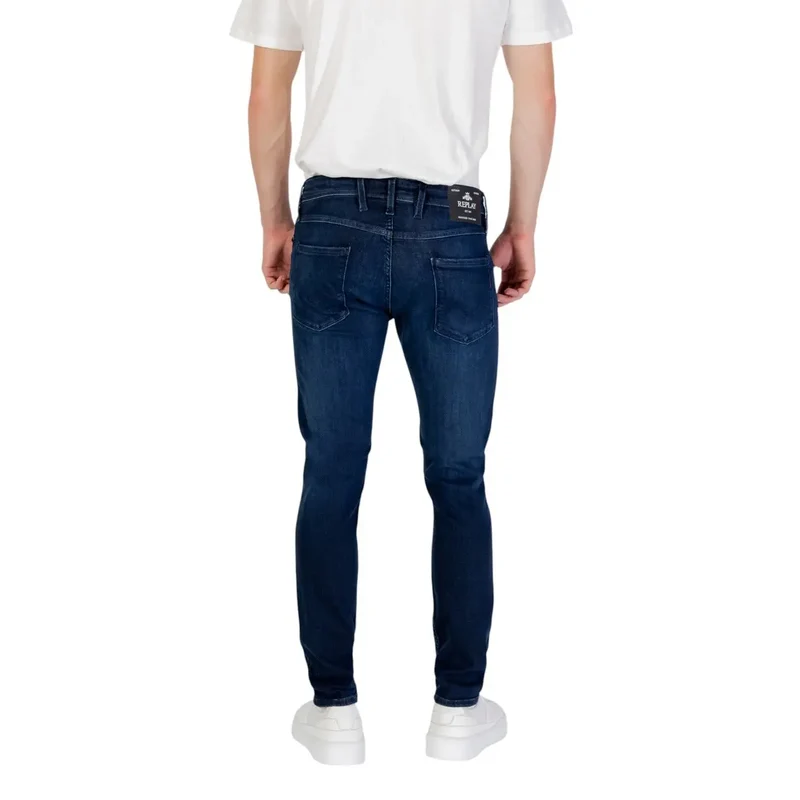 Jean slim bleu foncé pour homme