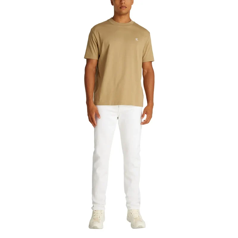 Jean en denim blanc pour homme