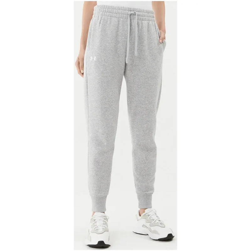Pantalon de survêtement gris à cordon de serrage