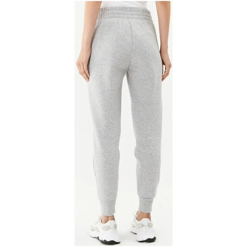 Pantalon de survêtement gris à cordon de serrage