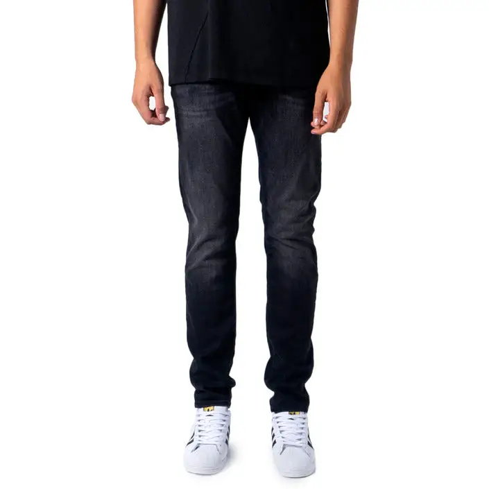 Jack and Jones Hommes Jeans Noirs Automne Hiver