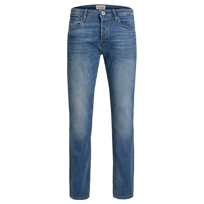 Jeans homme Jack & Jones bleu avec effet usé