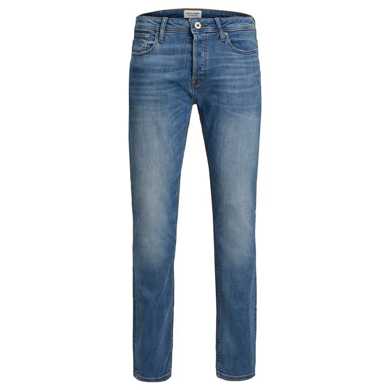 Jeans homme Jack & Jones bleu avec effet usé