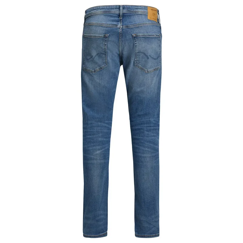 Jeans homme Jack & Jones bleu avec effet usé