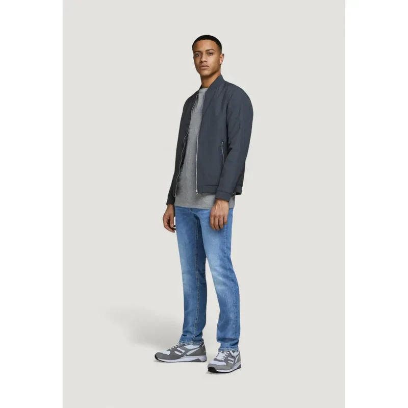 Jeans homme Jack & Jones bleu avec effet usé