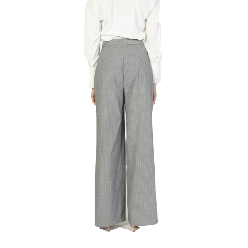 Rinascimento Pantalon à rayures roses pour femmes