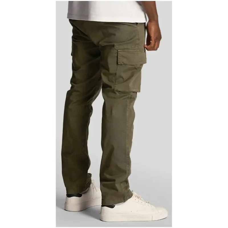 Pantalon à poches pour hommes Lyle & Scott Green