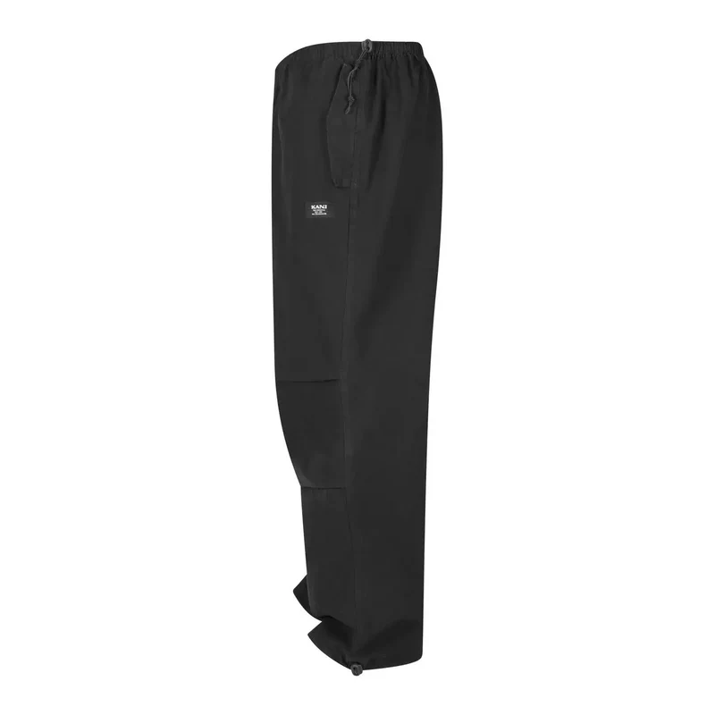 Pantalon noir uni Karl Kani Hommes 100% coton