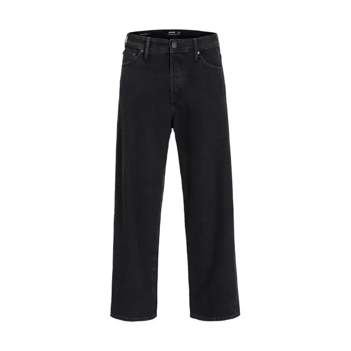 Jack & Jones Hommes Jeans Noir Coton Mélange Printemps Eté